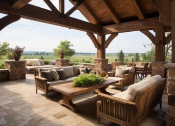 terrasse-rustique-mobilier-jardin-vegetation
